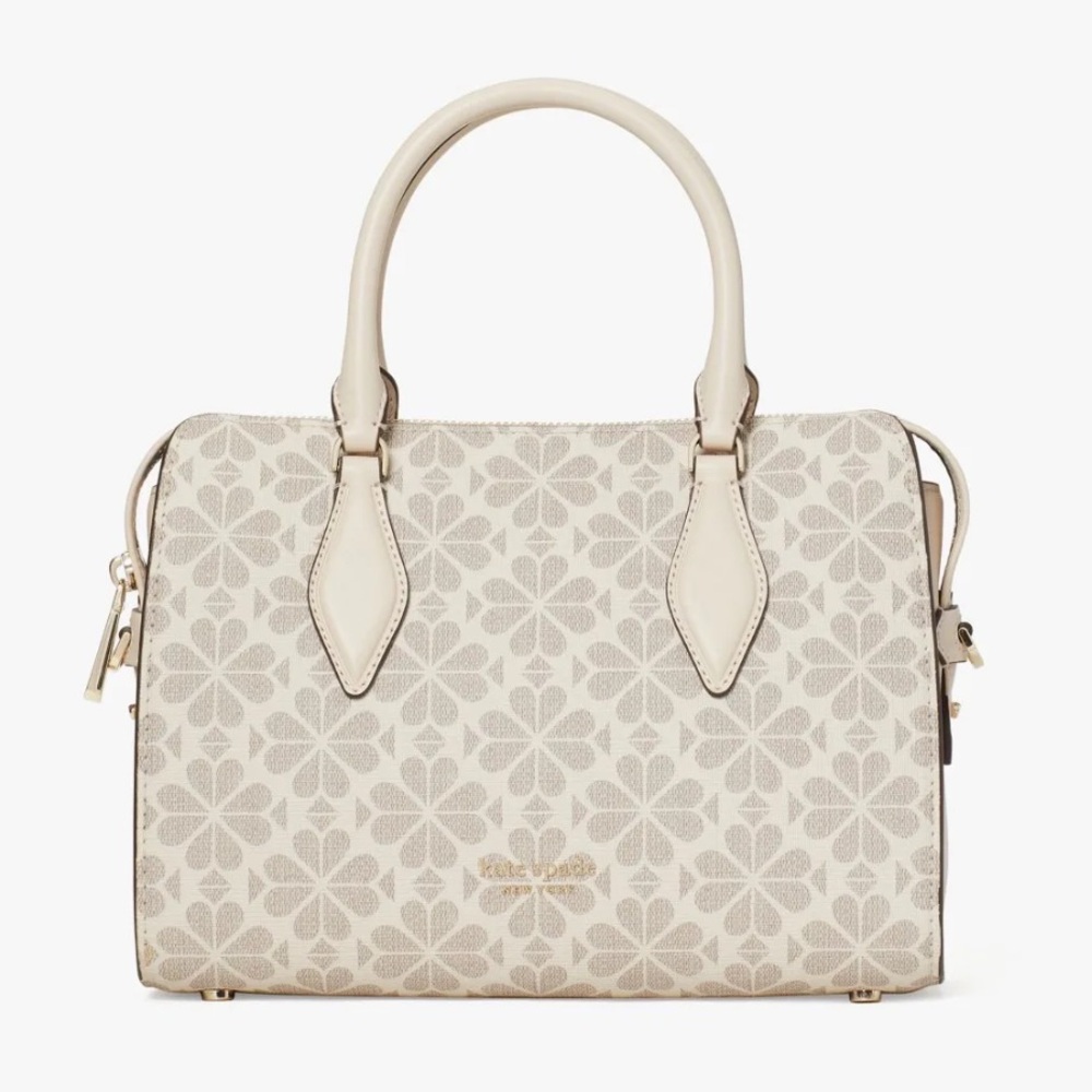 NWOT Kate Spade Spade Flower Coated Canvas Casey Medium Satchel